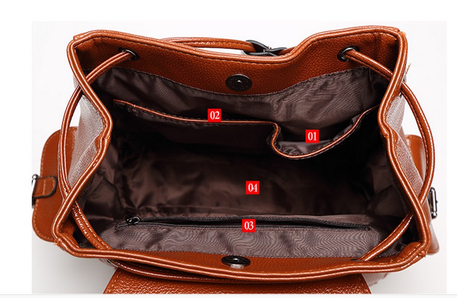 The New Shoulder Bag Handbag Pu Korean Version Of College Wind Shoulder ...