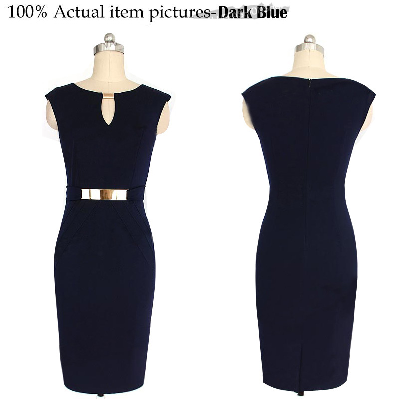 Hot V-neck Slim Pencil Skirt Dress Bodycon on Luulla